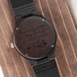 "Time may pass, but my love for you will never fade" Wood Watch,Engraved Watch,Wooden Watch,Groomsmen Watch,Mens Watch,Boyfriend Gift for Men, Soulmate, Wedding Anniversary Gift for Him