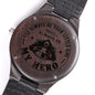 My Hero Dad - Engraved Wooden Watch
