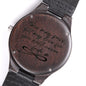 "Time may pass, but my love for you will never fade" Wood Watch,Engraved Watch,Wooden Watch,Groomsmen Watch,Mens Watch,Boyfriend Gift for Men, Soulmate, Wedding Anniversary Gift for Him