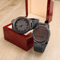 "Time may pass, but my love for you will never fade" Wood Watch,Engraved Watch,Wooden Watch,Groomsmen Watch,Mens Watch,Boyfriend Gift for Men, Soulmate, Wedding Anniversary Gift for Him