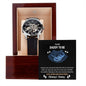To My Daddy To Be Openwork Watch