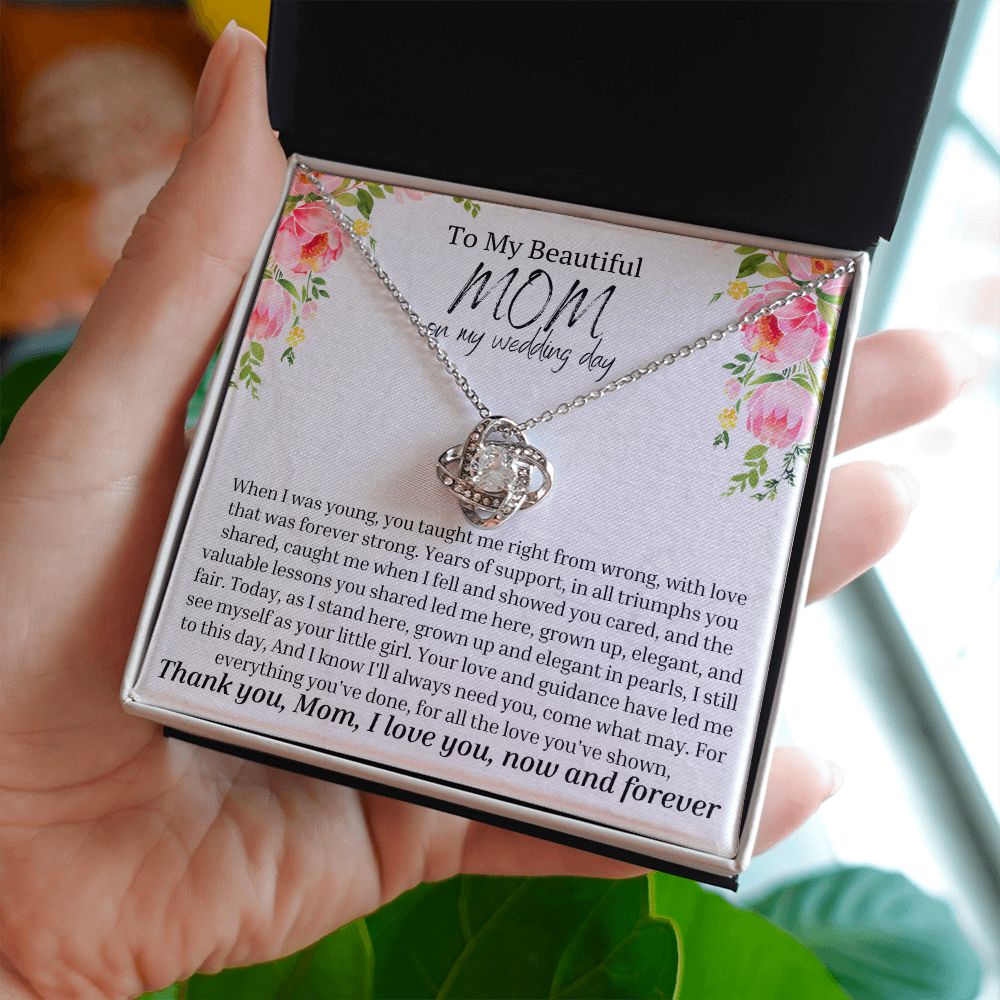 1 Mother Of The Bride Gift From Daughter Mother Of The Bride Necklace From Bride Gift Mom Of Bride Present To Mom From Bride Gifts