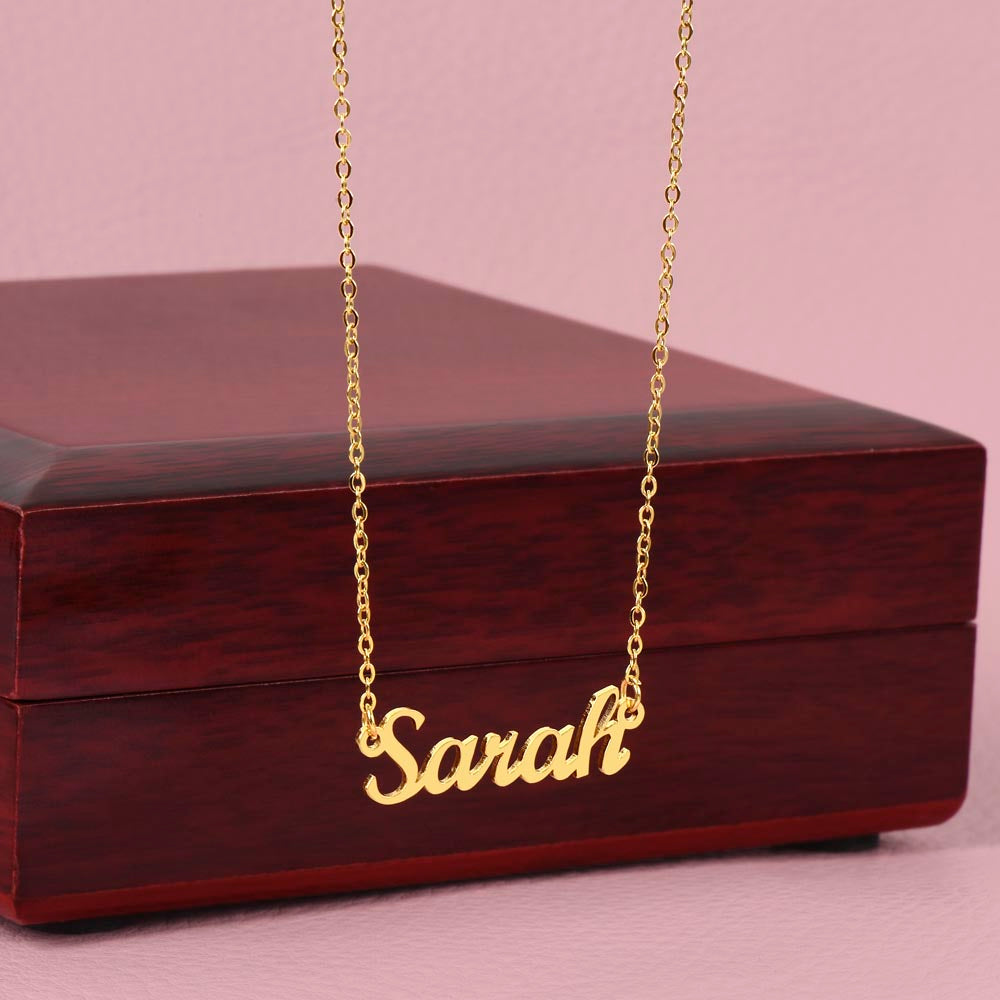 To My SOULMATE Personalized Name Necklace My love for you is like a rose, Anniversary Gift for SOULMATE , SOULMATE Birthday, SOULMATE Necklace, Valentines Day Gift For SOULMATE