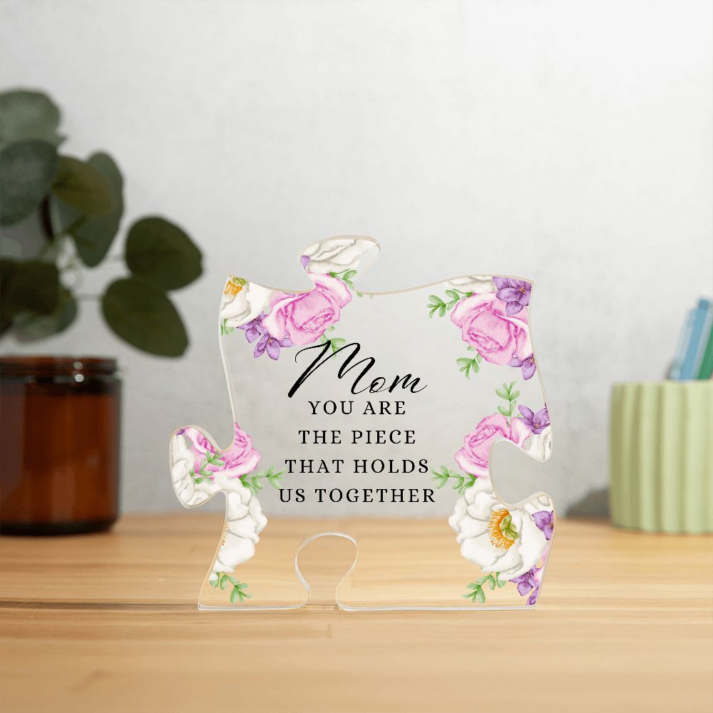 Mothers Day Gifts, Family Puzzle Stand, Mother Daughter Gifts, Gift From Girls, Custom Acrylic Plaque| Gift From Boys |Gift From Family