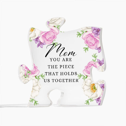 Mothers Day Gifts, Family Puzzle Stand, Mother Daughter Gifts, Gift From Girls, Custom Acrylic Plaque| Gift From Boys |Gift From Family