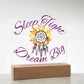 Magical Dreamcatcher Acrylic Night Light for Kids - Chase Dreams with Light