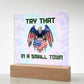 Try That In A Small Town - Tie Dye Night light, Country Music acrylic plaque, Small Town, Country Girl, Jason Aldean