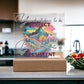 "Empower Your Resilience - Inspirational Acrylic Plaque for Mental Health and Positivity"