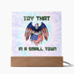 Try That In A Small Town - Tie Dye Night light, Country Music acrylic plaque, Small Town, Country Girl, Jason Aldean