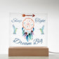 Magical birds Dreamcatcher Acrylic Night Light for Kids - Chase Dreams with Light