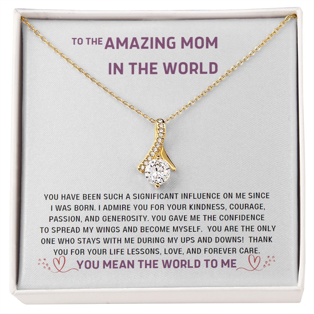 Gift For Mom From Daughter / Son, Mom Gift For Birthday, Mom Christmas Gift , Unique Mothers Day Gift Ideas, Mother's Day Necklace