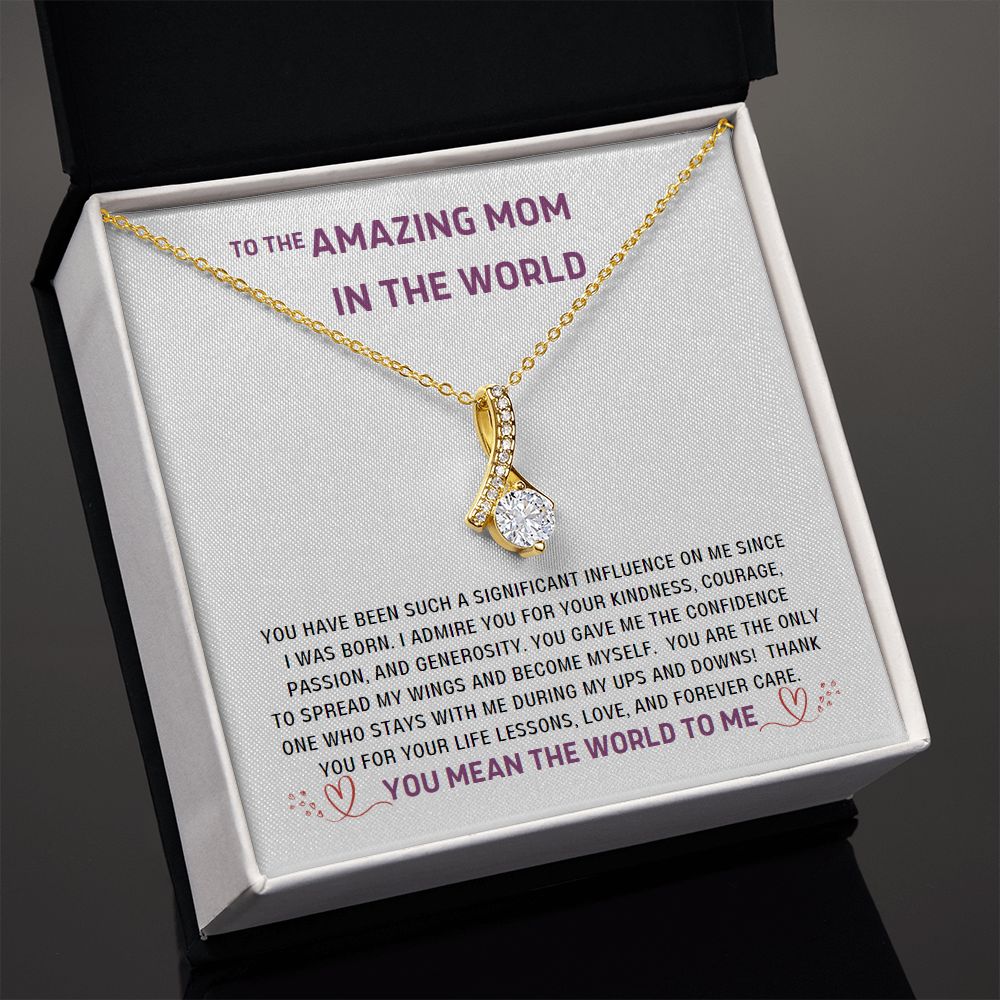 Gift For Mom From Daughter / Son, Mom Gift For Birthday, Mom Christmas Gift , Unique Mothers Day Gift Ideas, Mother's Day Necklace