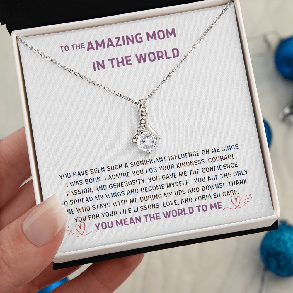 Gift For Mom From Daughter / Son, Mom Gift For Birthday, Mom Christmas Gift , Unique Mothers Day Gift Ideas, Mother's Day Necklace