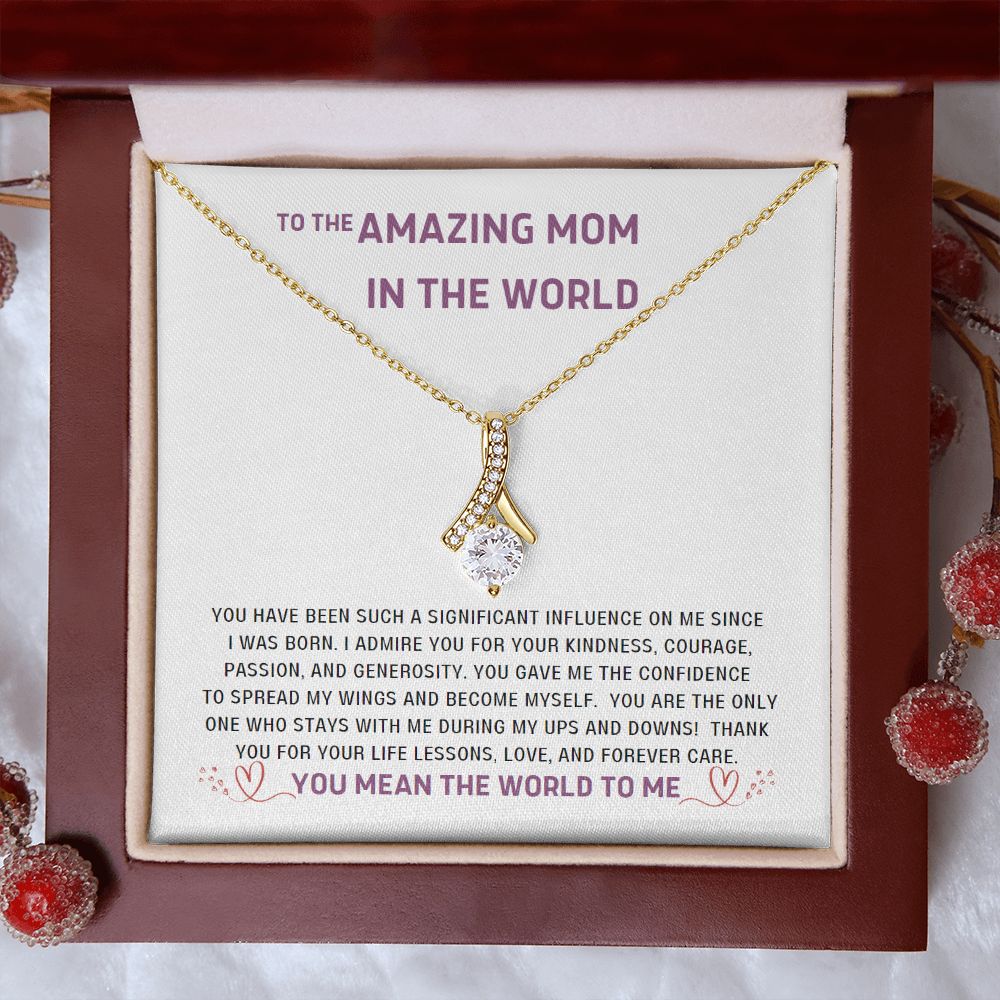 Gift For Mom From Daughter / Son, Mom Gift For Birthday, Mom Christmas Gift , Unique Mothers Day Gift Ideas, Mother's Day Necklace