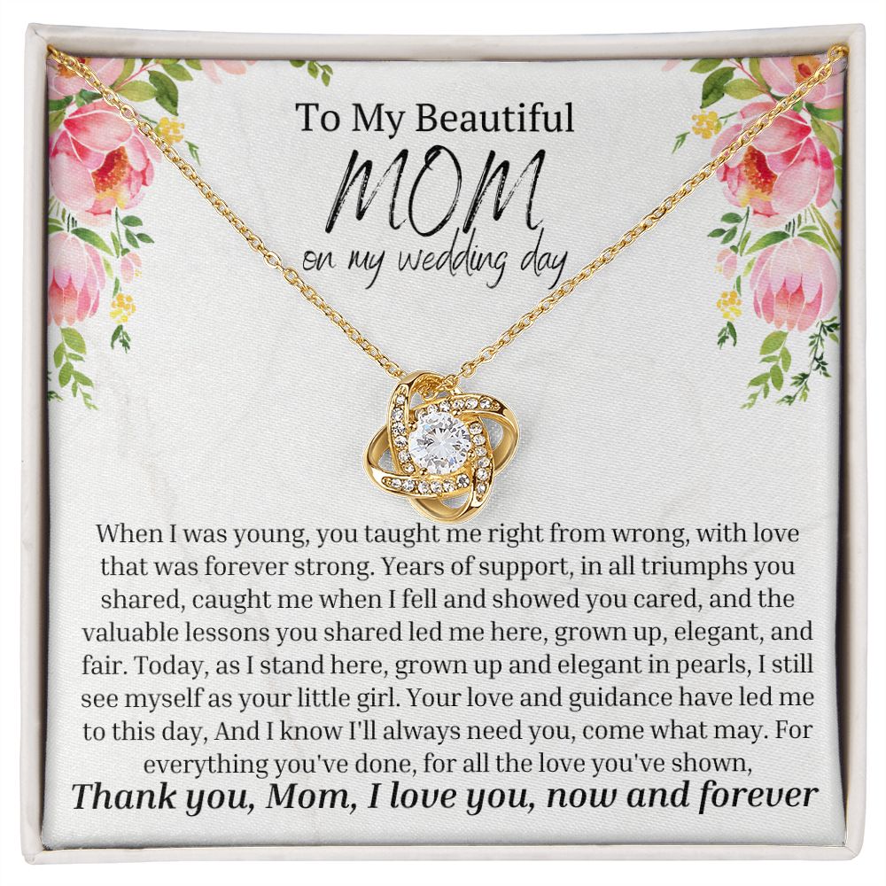 1 Mother Of The Bride Gift From Daughter Mother Of The Bride Necklace From Bride Gift Mom Of Bride Present To Mom From Bride Gifts