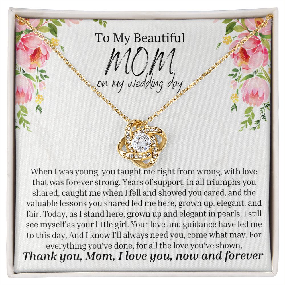 1 Mother Of The Bride Gift From Daughter Mother Of The Bride Necklace From Bride Gift Mom Of Bride Present To Mom From Bride Gifts