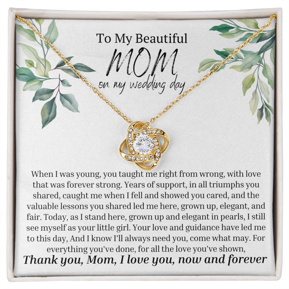 2 Mother Of The Bride Gift From Daughter Mother Of The Bride Necklace From Bride Gift Mom Of Bride Present To Mom From Bride Gifts