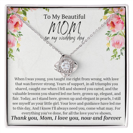 1 Mother Of The Bride Gift From Daughter Mother Of The Bride Necklace From Bride Gift Mom Of Bride Present To Mom From Bride Gifts