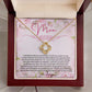 To My Mom I wanted to let you know how much you mean to me Necklace Jewelry From Son Gift for Mothers day