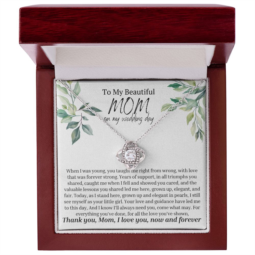 Mother Of The Bride Gift From Daughter Mother Of The Bride Necklace From Bride Gift Mom Of Bride Present To Mom From Bride Gifts