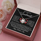 To My Soulmate Love Knot Necklace, Anniversary Gift for Soulmate, Soulmate Birthday, Soulmate Necklace, Valentines Day Gift For Soulmate