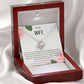 To My Wife Necklace, Anniversary Gift for Wife , Wife Birthday, Wife Necklace, Valentines Day Gift For Wife