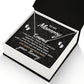 To My Mommy, Mom to Be, From You Tummy Personalized Name Necklace