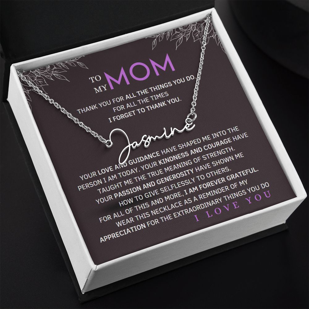 Mom Gift from Daughter, Mom and Daughter Gifts, Jewelry Gifts for Mom, Birthday Jewelry, Gifts for Mom from Daughter, Mothers Day Gift