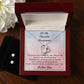 Gift4Happiness Bridesmaid  Forever Love Necklace and Cubic Zirconia Earring Set