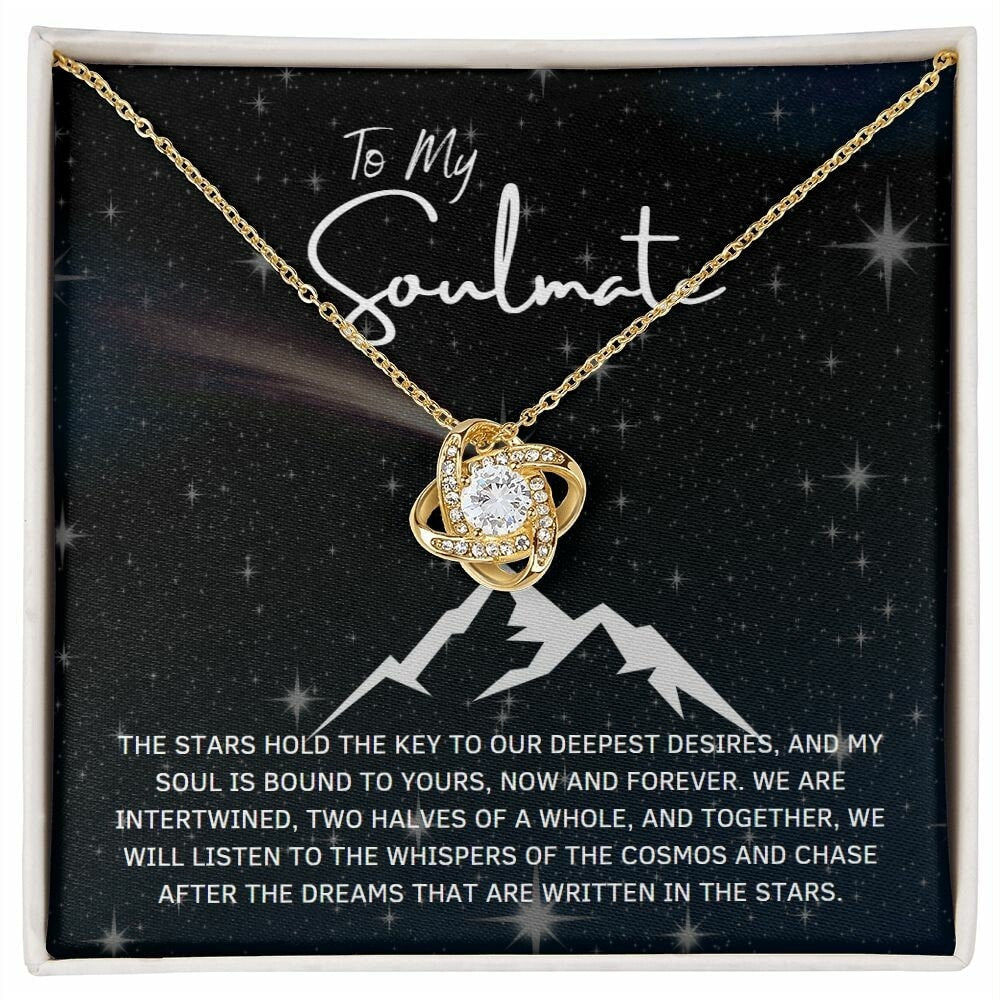 ACOTAR - Soulmate necklace, Illyrian Mountain - Ramiel - Night Court Necklace Gift - A Court of Mist and Fury,
