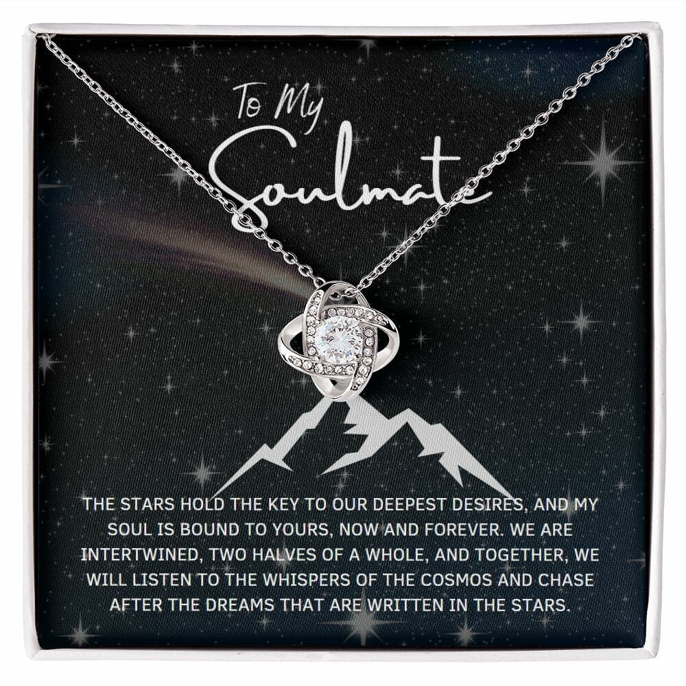 ACOTAR - Soulmate necklace, Illyrian Mountain - Ramiel - Night Court Necklace Gift - A Court of Mist and Fury,
