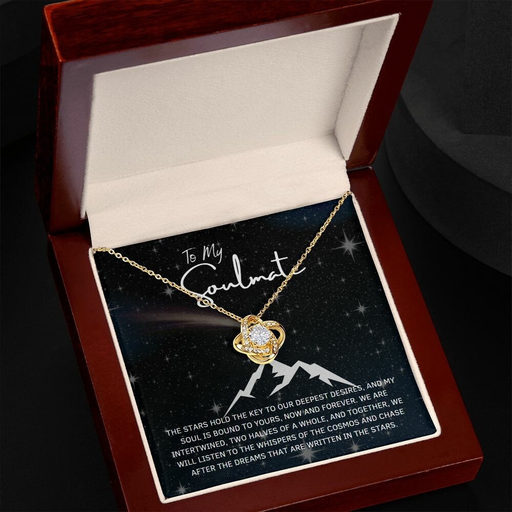ACOTAR - Soulmate necklace, Illyrian Mountain - Ramiel - Night Court Necklace Gift - A Court of Mist and Fury,
