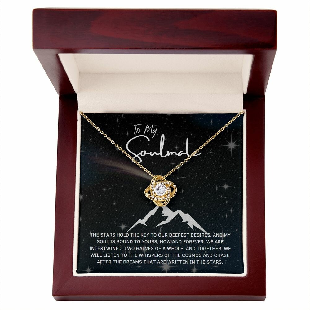 ACOTAR - Soulmate necklace, Illyrian Mountain - Ramiel - Night Court Necklace Gift - A Court of Mist and Fury,