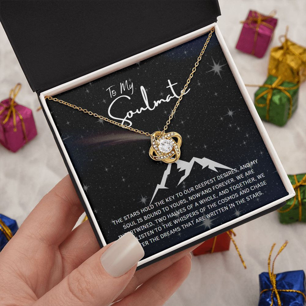 ACOTAR - Soulmate necklace, Illyrian Mountain - Ramiel - Night Court Necklace Gift - A Court of Mist and Fury,