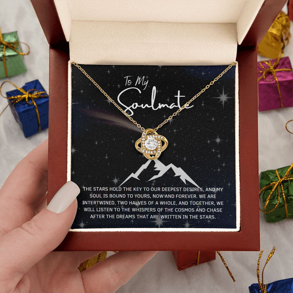 ACOTAR - Soulmate necklace, Illyrian Mountain - Ramiel - Night Court Necklace Gift - A Court of Mist and Fury,